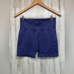 Zyia Active Hustle Seamless Shorts In Size Large Athletic Stretchy Pull On